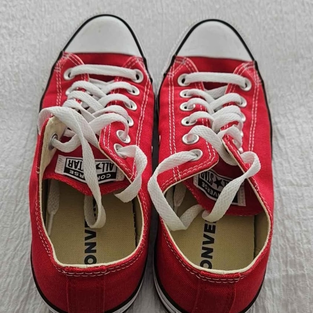 Converse Womens Red Sneakers